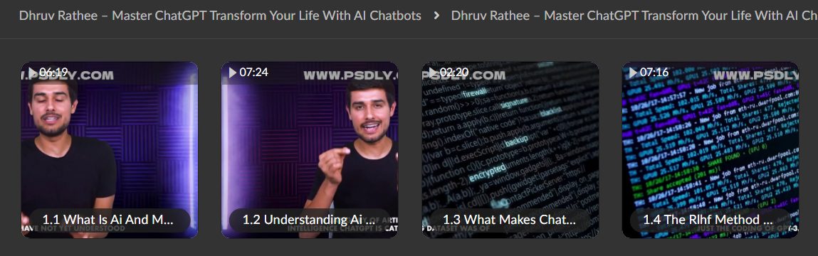 Dhruv Rathee - Master ChatGPT Transform Your Life With AI Chatbots Proof